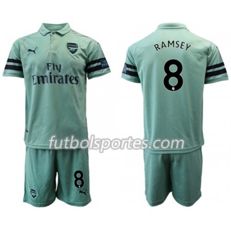Camisetas Arsenal Ramsey 8 Niño Tercera Equipacion 2018/2019